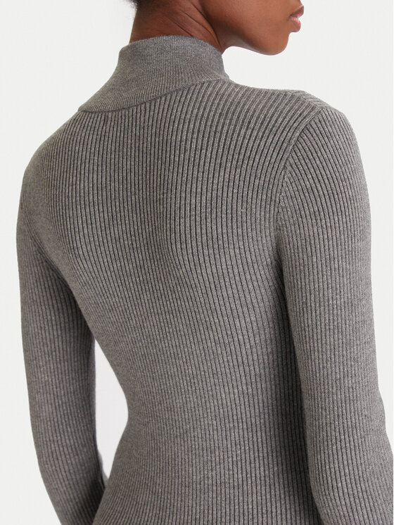 Guess Guess Ikdienas kleita W5BK45 Z0572 Pelēks Slim Fit