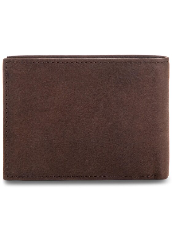Tommy Hilfiger Tommy Hilfiger Portfel Johnson Mini CC Flap AM0AM00662 Brązowy