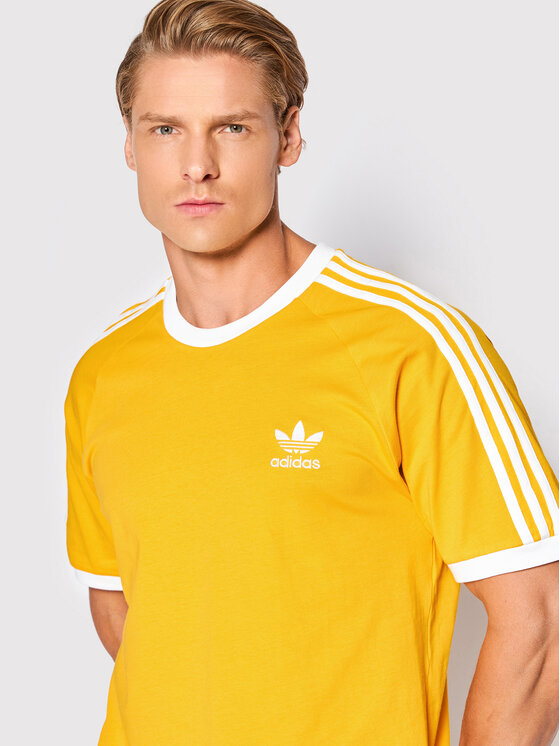 T-shirt adicolor Classic 3-Stripes HK7278 Giallo