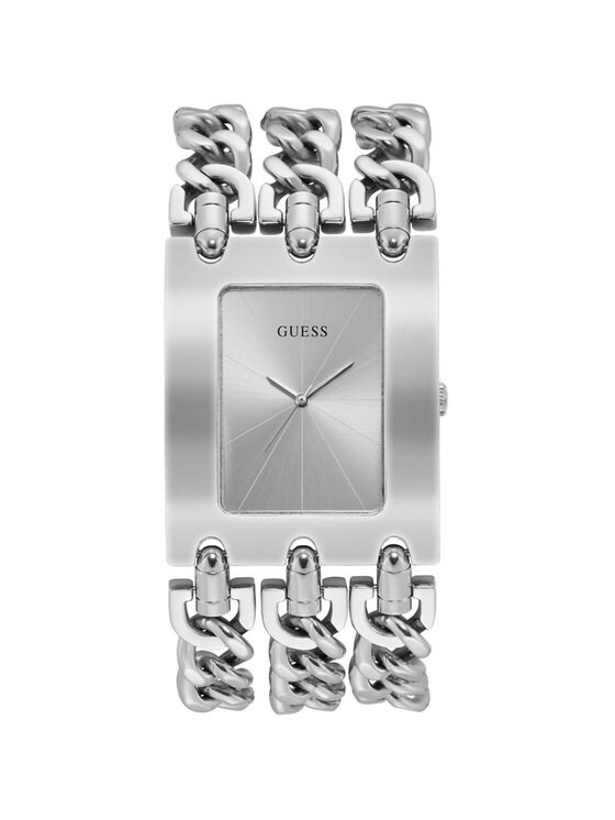 Guess Guess Zegarek W1274L1 Srebrny
