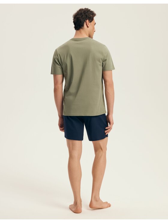 Henderson Henderson Piżama 43462 Zielony Regular Fit