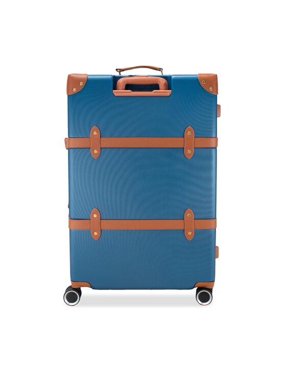 Semi Line Semi Line Valigia grande T5672-4 Blu scuro