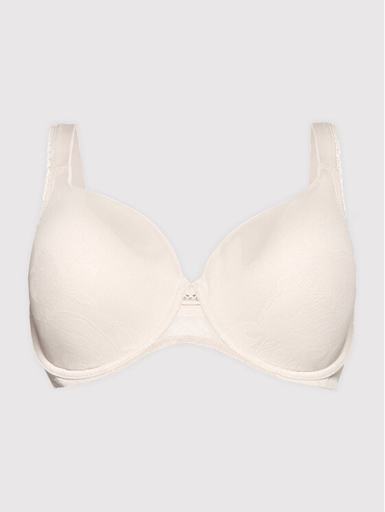 Triumph Triumph Biustonosz z fiszbiną Wild Rose Sensation 10205990 Beżowy