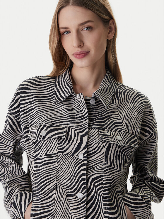 Vero Moda Vero Moda Geacă de blugi Tessa 10329961 Gri Oversize