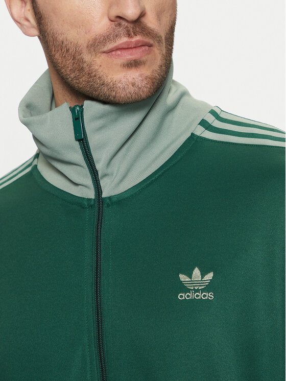 adidas adidas Mikina adicolor Classics Beckenbauer JP2520 Zelená Slim Fit