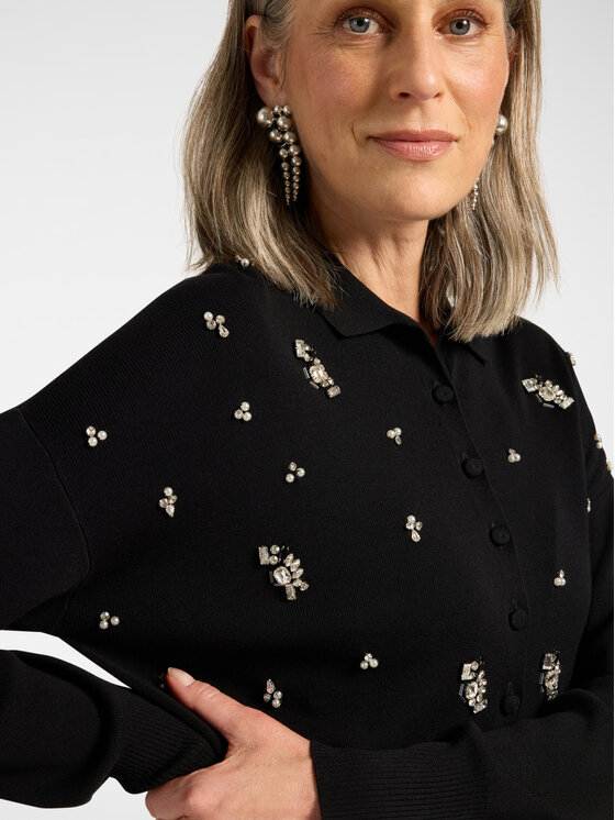 Elena Mirò Elena Mirò Maglione M010Z000769N033 Nero Regular Fit