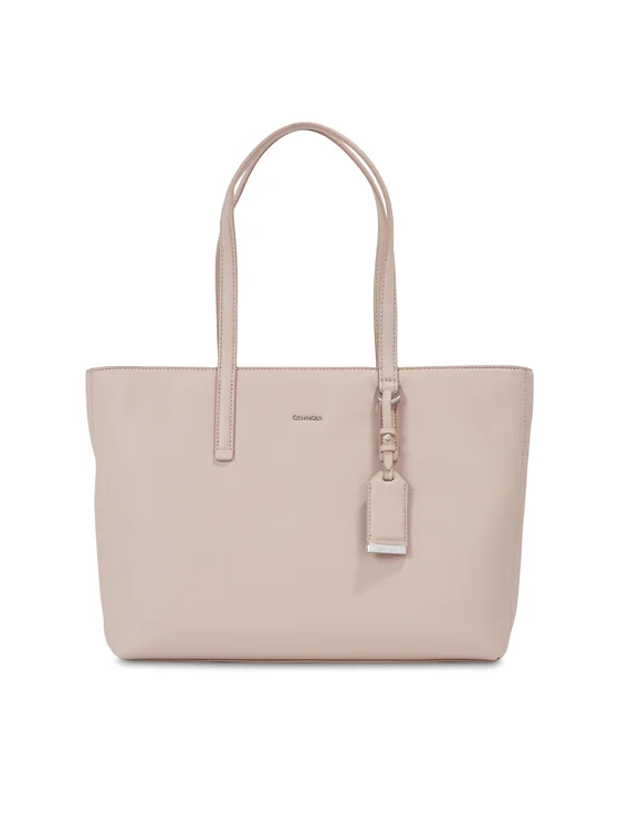 Calvin Klein Handtasche Ck Must Shopper Md K60K610736 Grau