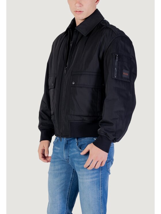 BOSS BOSS Kurtka puchowa Oking 10272912 01 Czarny Classic Fit