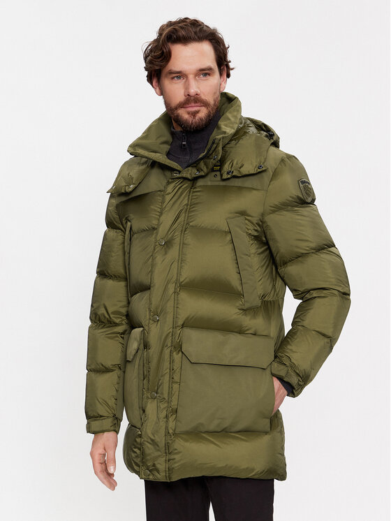 Blauer Blauer Pernata jakna 23WBLUK03009 Zelena Regular Fit