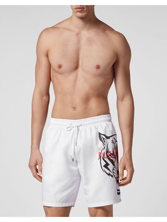 Plein Sport Plein Sport Boxerky 1037 Bílá