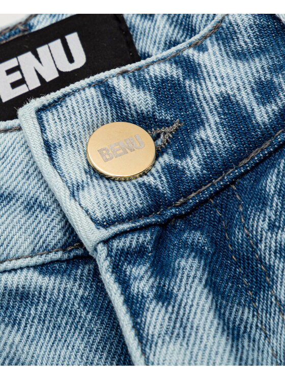 BENU BENU Jeansy jeansy Modrá Modern Fit