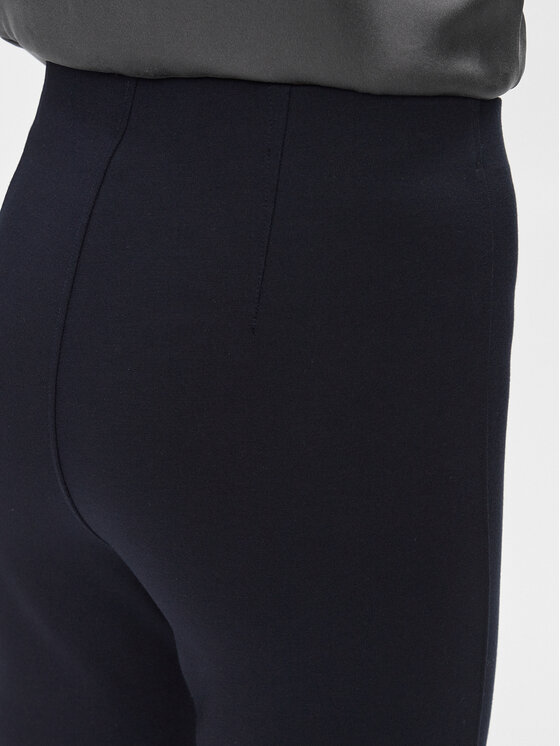 Tommy Hilfiger Tommy Hilfiger Pantaloni din material Elevated WW0WW39721 Bleumarin Slim Fit