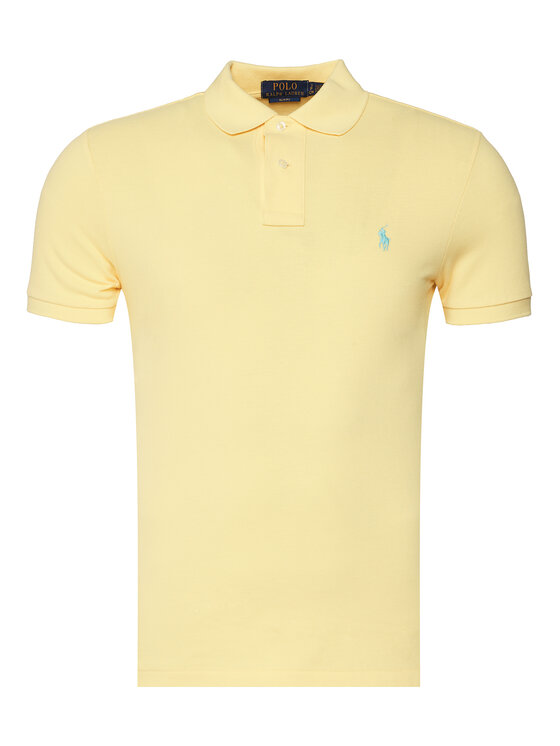 Polo Ralph Lauren Polo Ralph Lauren Polo Core Replen 710795080 Žuta Slim Fit