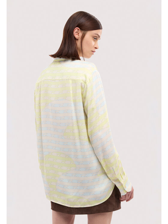 Trussardi Trussardi Camicia 5147A200678N0SE Turchese Regular Fit