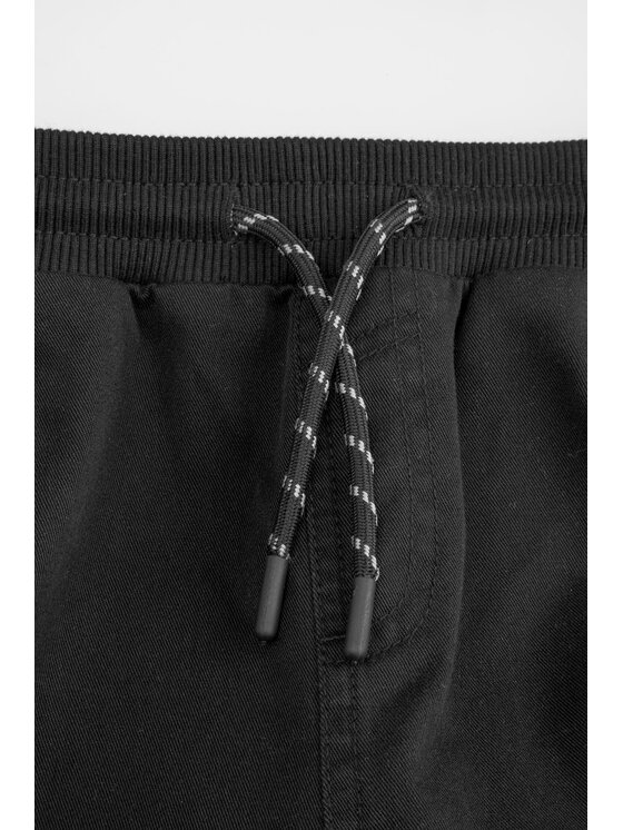 Coccodrillo Coccodrillo Bavlnené nohavice WC6119106CTB-021 Čierna Regular Fit