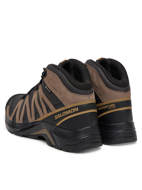 Salomon Salomon Trekingová obuv X-Adventure Recon Mid Gore-Tex L47814500 Šedá