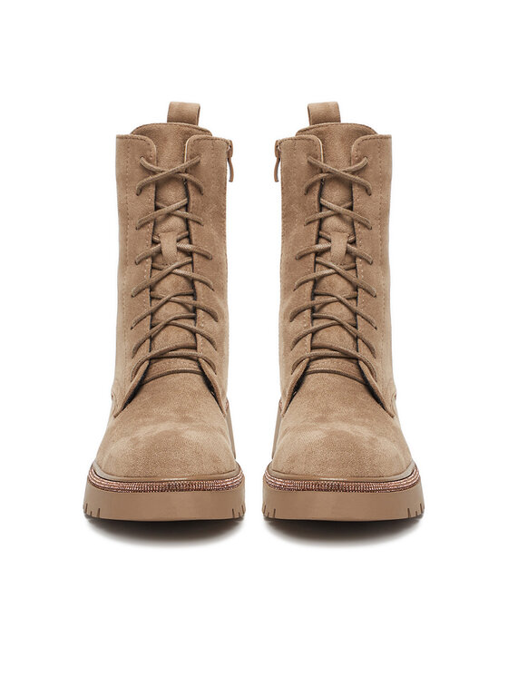 DeeZee DeeZee Schnürschuhe 8665 Beige