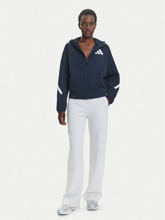 adidas adidas Μπλούζα Z.N.E. JW5320 Σκούρο μπλε Loose Fit