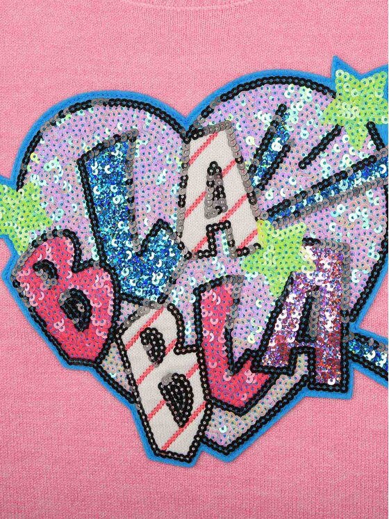 Billieblush Billieblush Sweater U15B53 Rózsaszín Regular Fit