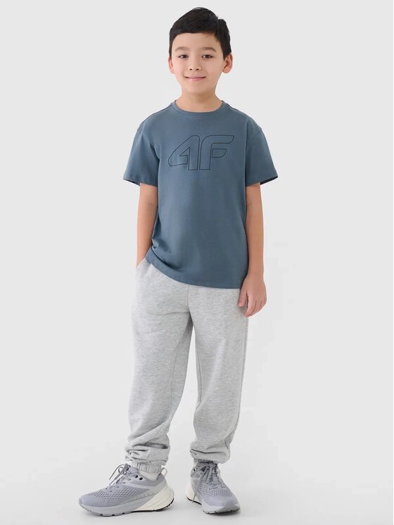 4F 4F T-Shirt 4FJWSS25TTSHM2325-46S Πράσινο Oversize