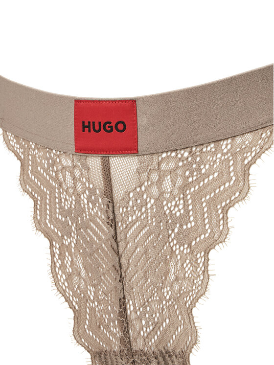 HUGO HUGO Стрінги 50535036 Бежевий
