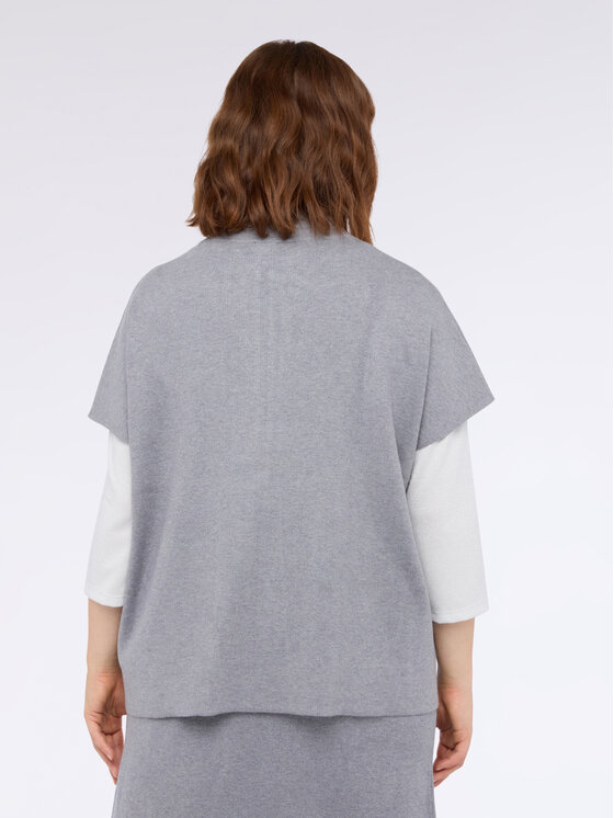 Fiorella Rubino Fiorella Rubino Cardigan M784E001962N013 Grigio Regular Fit