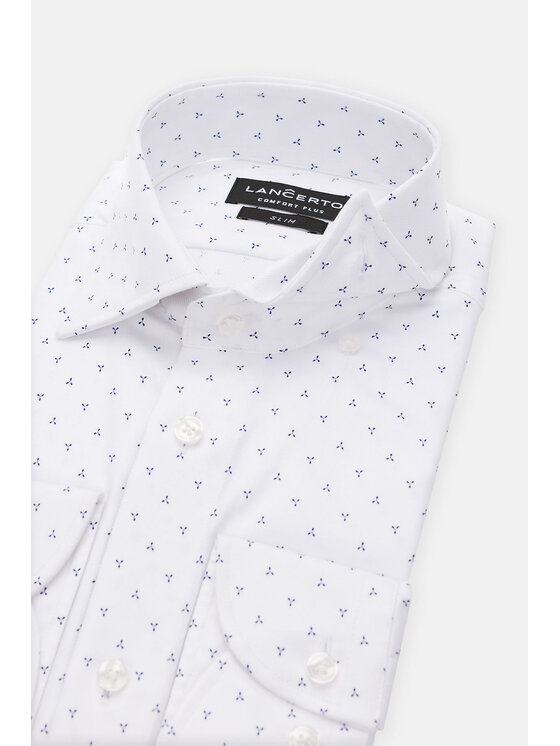 Lancerto Lancerto Koszula Denny KO073122000023 Biały Slim Fit