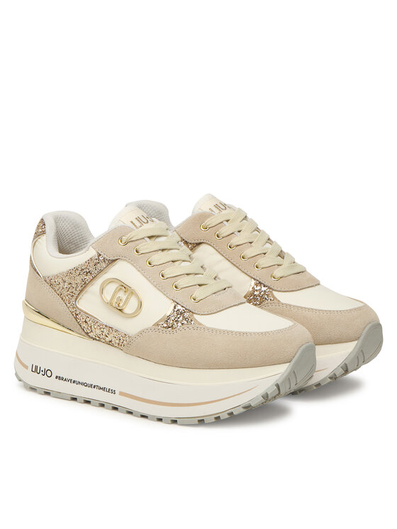 Liu Jo Liu Jo Sneakers Plus 01 BF5011 PX078 Beige