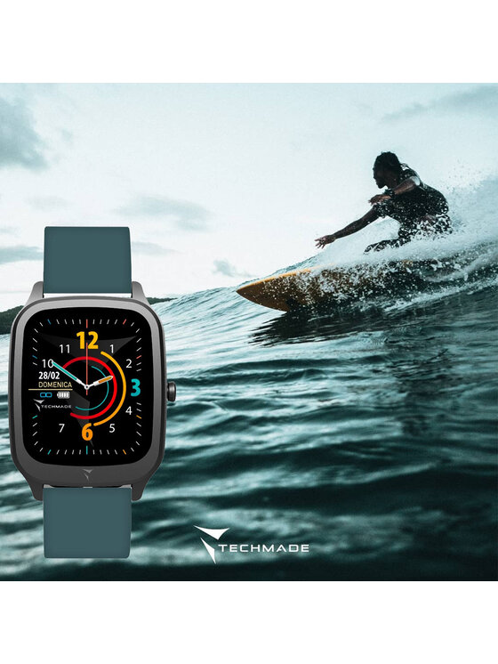 Techmade Techmade Zegarek 8099990146340 Czarny