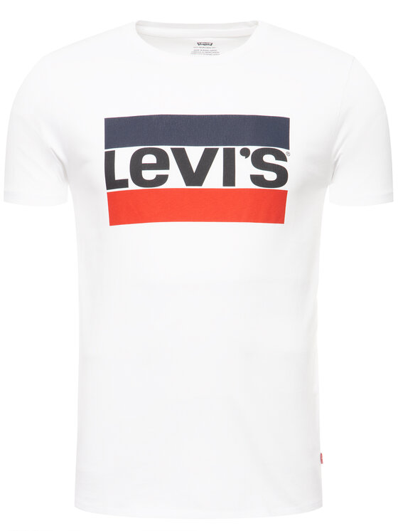 Levi's® Levi's® Tričko Sportswear Logo Graphic 39636-0000 Biela Regular Fit