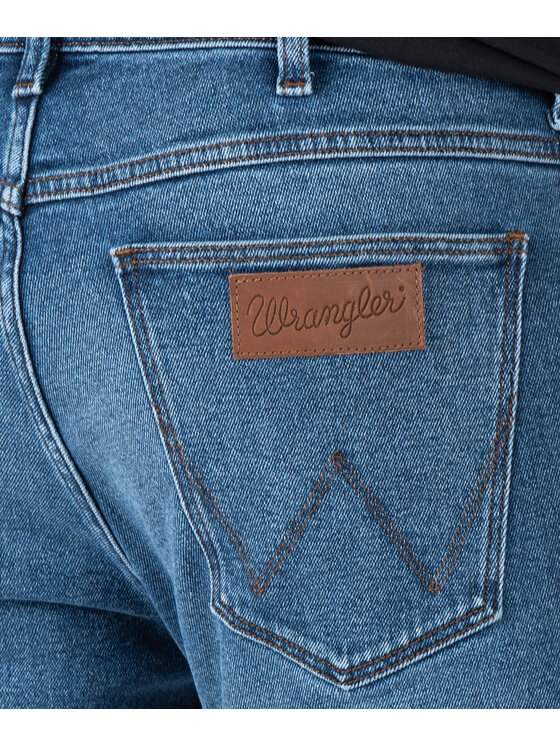Wrangler Wrangler Jeansy Greensboro 112328255 Niebieski Straight Leg