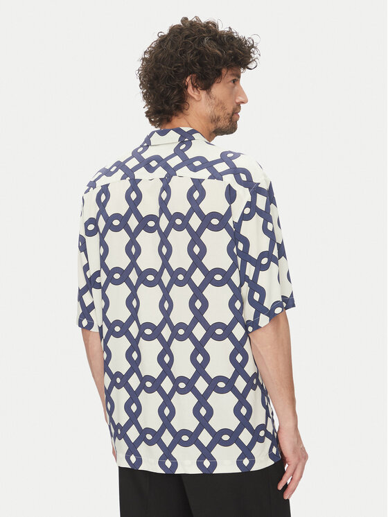 Selected Homme Selected Homme Cămașă 16088360 Bleumarin Relaxed Fit
