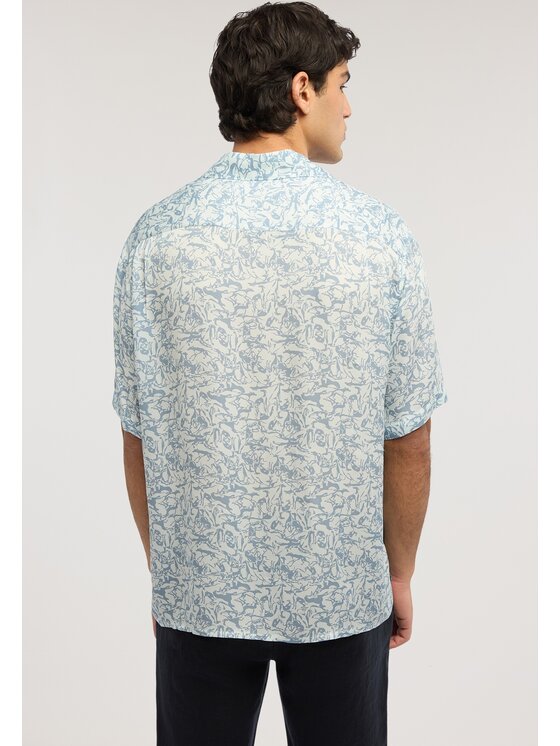 Trussardi Trussardi Koszula 5040N000047N0SA Turkusowy Regular Fit