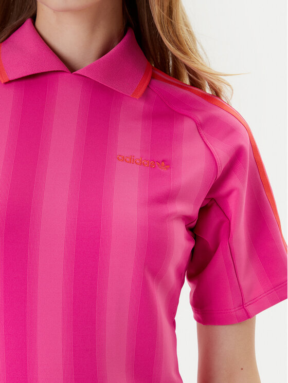 adidas adidas Kasdieninė suknelė Football Inspired Graphic JW6013 Rožinė Regular Fit