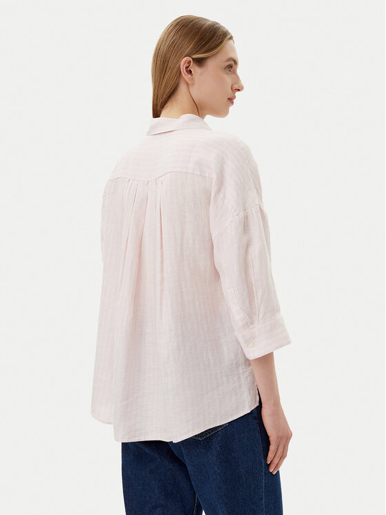 Tommy Hilfiger Tommy Hilfiger Сорочка WW0WW46169 Рожевий Loose Fit