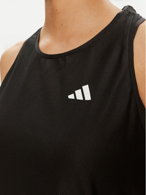 adidas adidas Tricou tehnic Own The Run IN8317 Negru Regular Fit