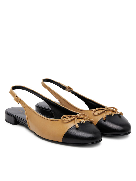 Tory Burch Tory Burch Baleriny 166592 Brązowy