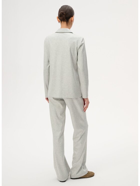 LEBRAND LEBRAND Πουκάμισο Gwyneth Ανοιχτό γκρι Regular Fit