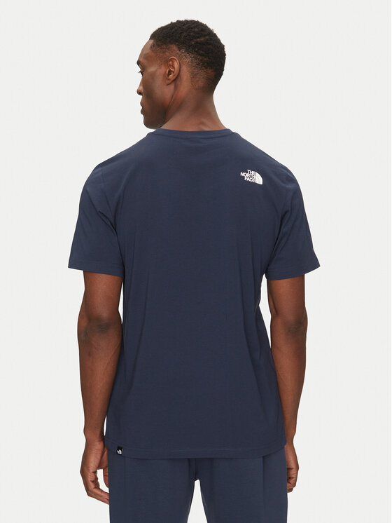 The North Face The North Face T-Shirt Easy NF0A8A6C Dunkelblau Regular Fit