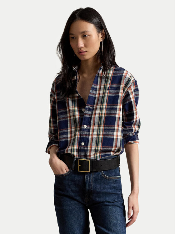 Polo Ralph Lauren Polo Ralph Lauren Πουκάμισο 211971515502 Σκούρο μπλε Relaxed Fit