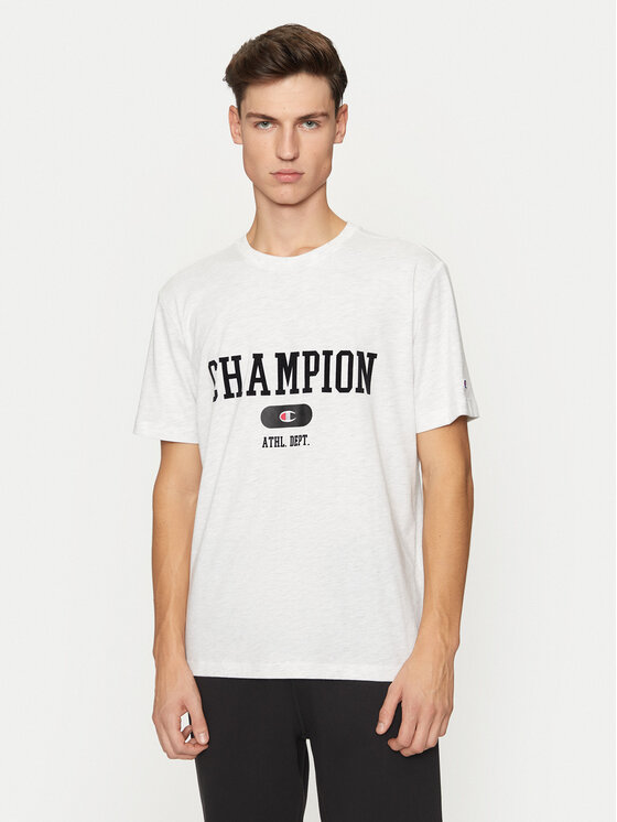 Champion T shirt 220432 Grigio Regular Fit Modivo