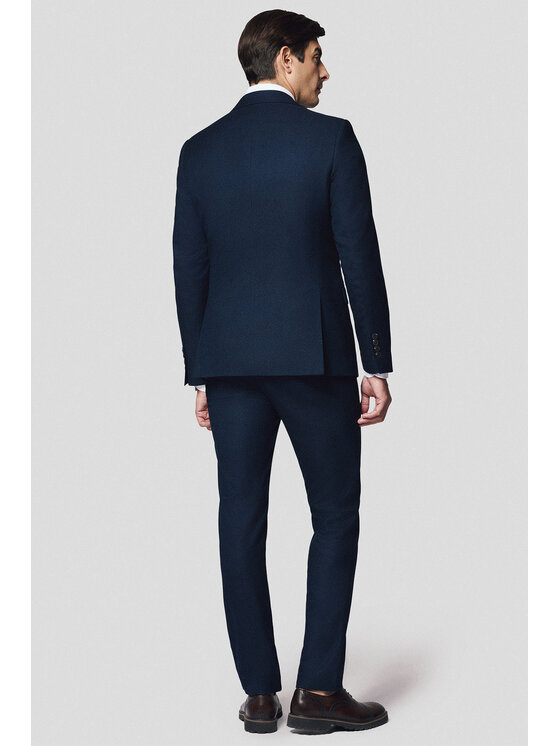 Lancerto Lancerto Marynarka Monreale MA131125000018 Granatowy Slim Fit