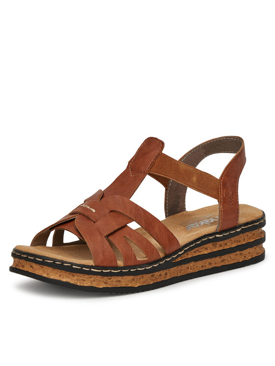 Rieker Rieker Sandale 62918-22 Smeđa