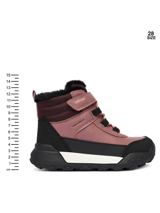 Geox Geox Śniegowce J Trekkyup B Ab J46M7A 0MEMS C8007 S Różowy