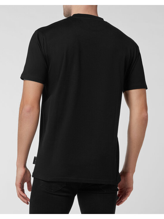 PHILIPP PLEIN PHILIPP PLEIN Tričko 261 Čierna Regular Fit
