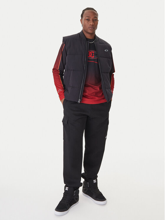 DC DC Sportinės kelnės EDYFB03094 Juoda Regular Fit