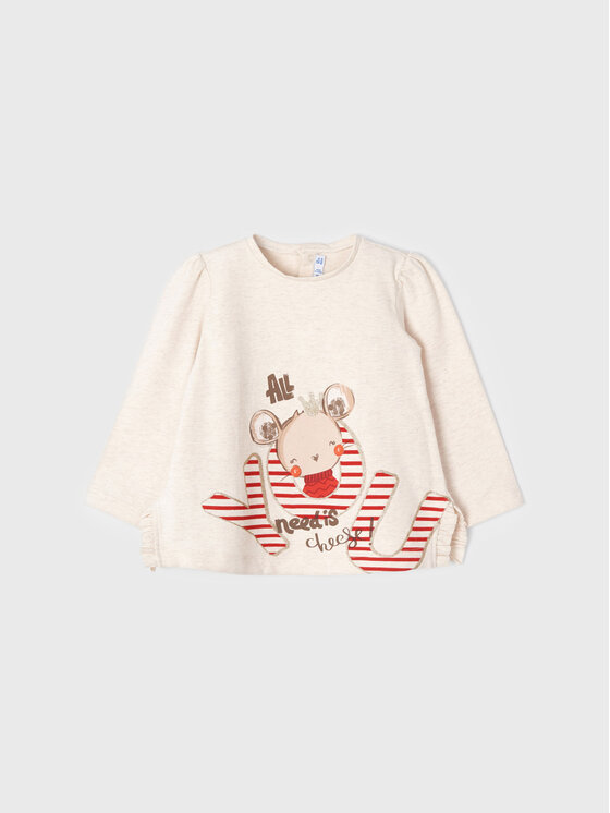 Completo maglietta e leggings 2731 Multicolore