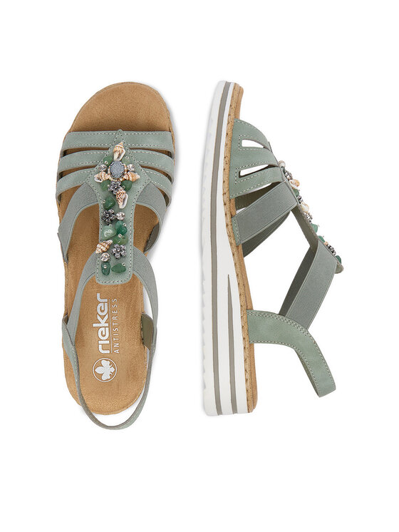 Rieker Rieker Sandalen CEO-V0649-52 Grün