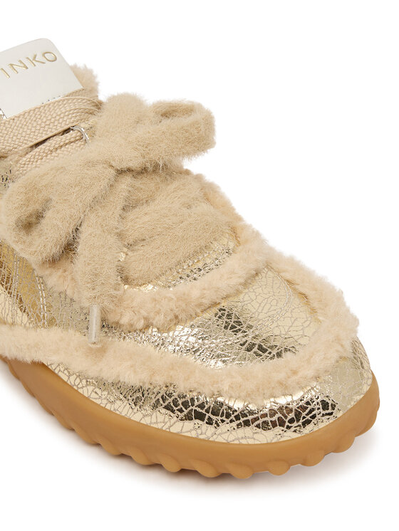 PINKO PINKO Sneakersy Gea 02 SS0179P156 Zlatá