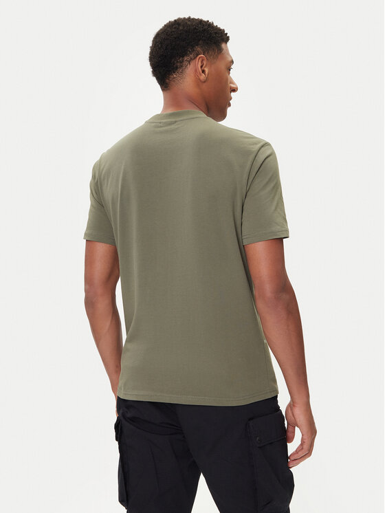 Napapijri Napapijri Póló Smallbox NP0A88TR Zöld Regular Fit